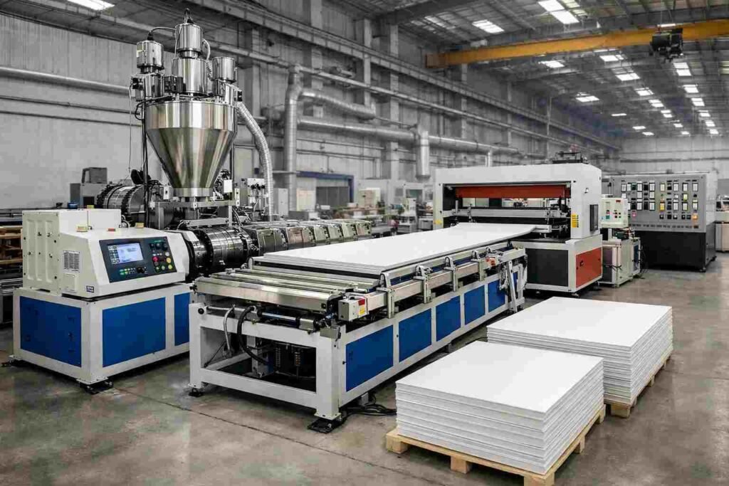 WPC foam board machine in Haryana