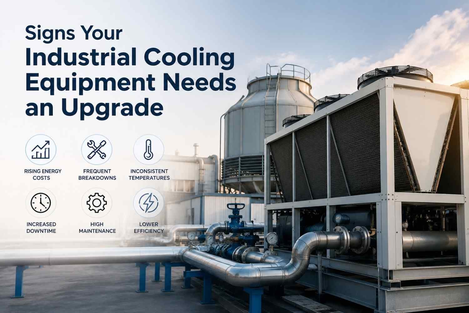 Signs Your Industrial Cooling Equipment Needs an Upgrade - Stellar Machinery Pvt. Ltd.